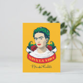 Frida Kahlo | Viva la Vida Briefkaart (Staand voorkant)