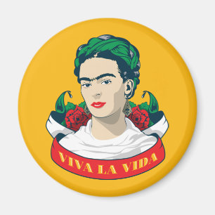 Frida Kahlo Viva la Vida Magneet