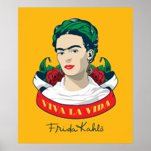 Frida Kahlo   Viva la Vida Poster