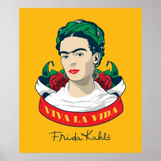 Frida Kahlo | Viva la Vida Poster (Voorkant)