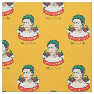 Frida Kahlo Viva la Vida Stof