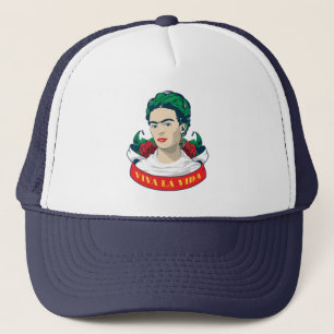 Frida Kahlo Viva la Vida Trucker Pet
