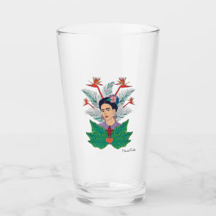 Frida Kahlo   Vogels van het Paradijs Floral Graph Glas