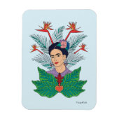 Frida Kahlo | Vogels van het Paradijs Floral Graph Magneet (Verticaal)