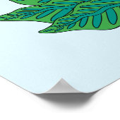 Frida Kahlo | Vogels van het Paradijs Floral Graph Poster (Hoek)