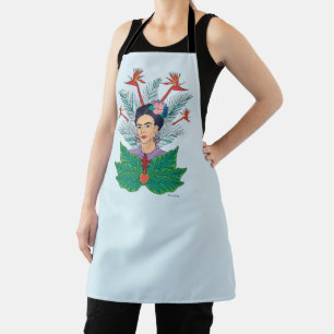 Frida Kahlo Vogels van het Paradijs Floral Graph Schort
