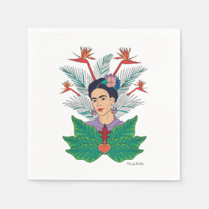 Frida Kahlo Vogels van het Paradijs Floral Graph Servet