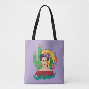 Frida Kahlo woestijn Graphic Draagtas