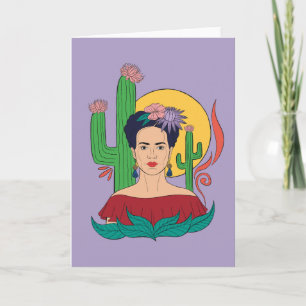 Frida Kahlo woestijn Graphic Kaart