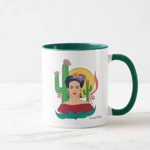 Frida Kahlo woestijn Graphic Mok