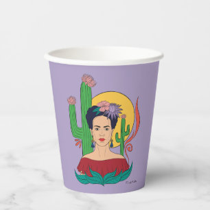 Frida Kahlo woestijn Graphic Papieren Bekers