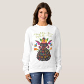 Frida Khalo Fragile als een bomb Trui (Voorkant volledig)