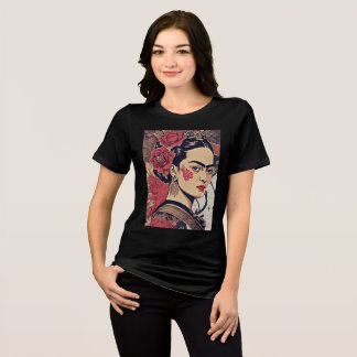 Frida Reloaded – InkPunk Rebel Art T-shirt