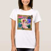 FRIDA se fait encadrer, t-shirts d'art originaux (Devant)
