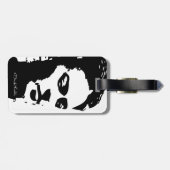 Frida Shadow Portrait Bagagelabel (Achterkant horizontaal)