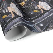 Friday Night Painting by Alfred Fox Cadeaupapier (Rol Hoek)