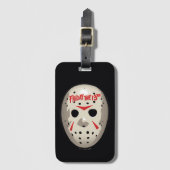 Friday the 13th | Hockey Mask Graphic Bagagelabel (Voorkant (verticaal))