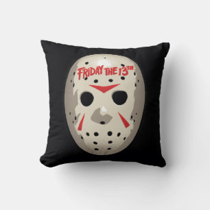 Friday the 13th   Hockey Mask Graphic Kussen