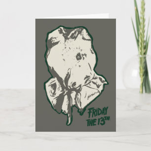 Friday the 13th Jason Voorhees Burlap Sack Kaart