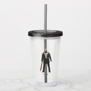 Friday the 13th Jason Voorhees Character Art Acryl Drinkbeker