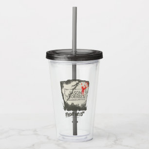 Friday the 13th Jason Voorhees Headstone Acryl Drinkbeker