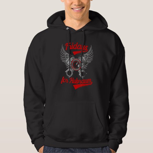 Fridays for Hubraum Future Parody Fun  Car Hoodie (Voorkant)