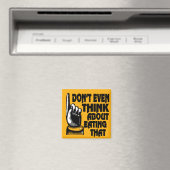 Fridge magnet denkt niet eens aan dat eten magneet (Insitu (Vaatwasser))