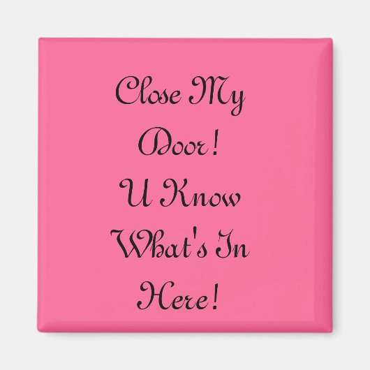 Fridge Magnet Magneet (Voorkant)