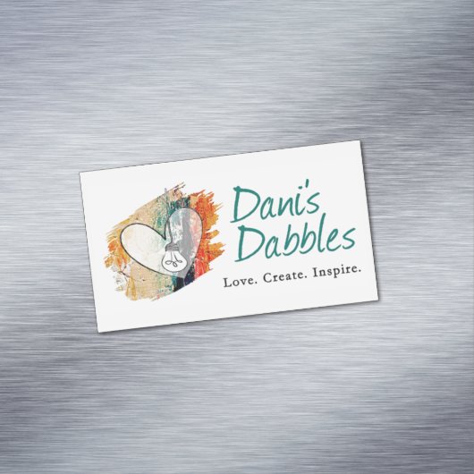 Fridge Magnet Magnetisch Visitekaartje (Voorbeeld)