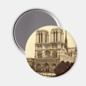Fridge Magnet - Parijs, Notre Dame Magneet (Voorkant / Achterkant)