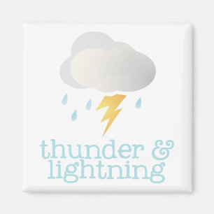 Fridge Weather - THUNDER Magneet