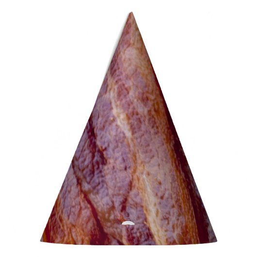 Fried bacon feesthoedjes (Links)