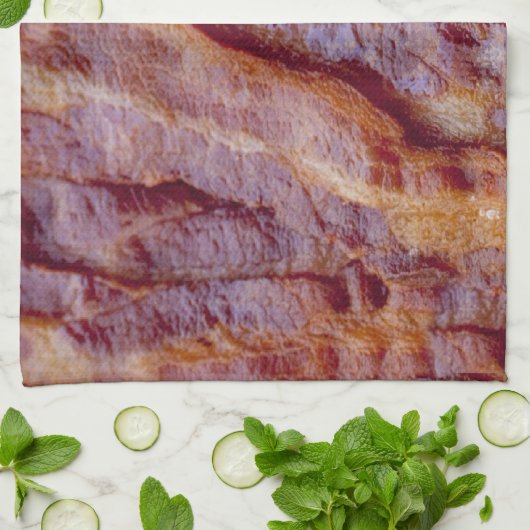 Fried bacon theedoek (Gevouwen)