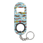 Fried Breakfast Sleutelhanger Flessenopener (Achterkant)