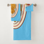 Fried cartoon-illustratie bad handdoek (Insitu)