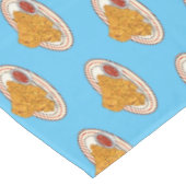 Fried cartoon-illustratie tafelkleed (Gekanteld)