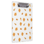 Fried Chicken and Waffles Pattern Klembord (Rechts)