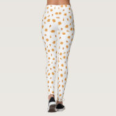 Fried Chicken and Waffles Pattern Leggings (Achterkant)