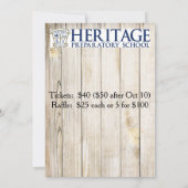 Fried Chicken Dinner Party-uitnodigingen Kaart (Achterkant)