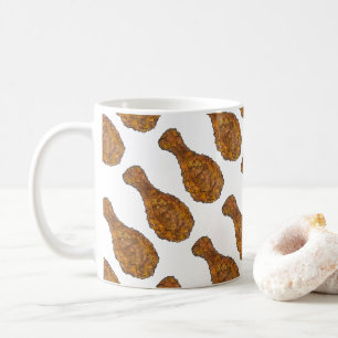 Fried Chicken Leg Drumstick - Mok voor voedselvoed