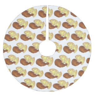 Fried Chicken Leg en Waffles Soul Southern Food Kerstboom Rok