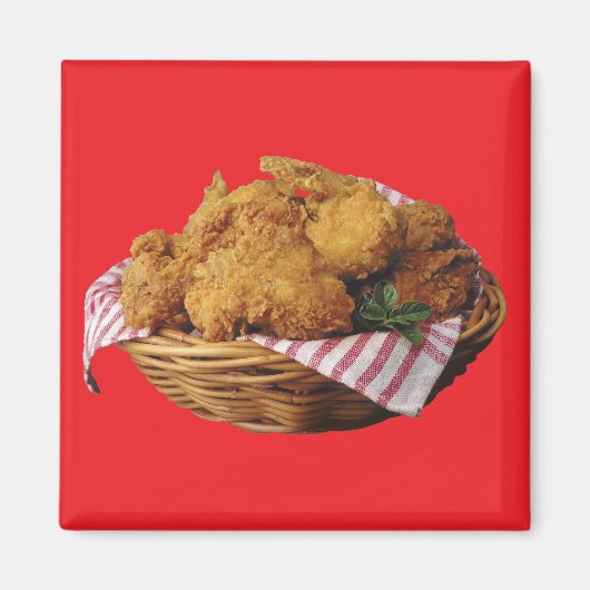 Fried Chicken Magneet (Voorkant)