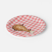 Fried Chicken Papieren Bordje (Gekanteld)