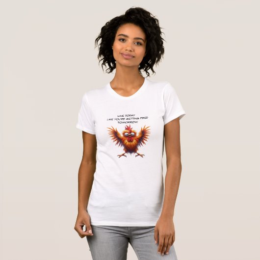 Fried Chicken T-shirt (Voorkant volledig)