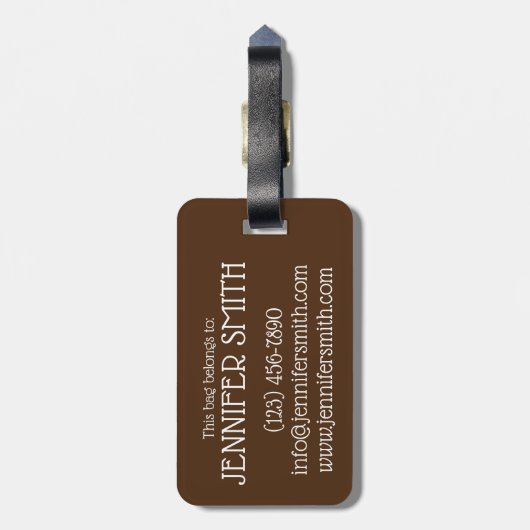 Fried Cypriot Halloumi Grilling Cheese Vegetarian Bagagelabel (Achterkant verticaal)