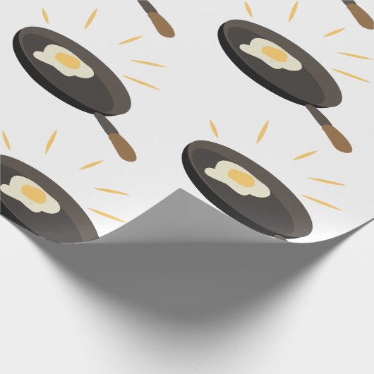 Fried Egg Cadeaupapier (Hoek)