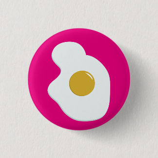 Fried EGG companion badge Ronde Button 3,2 Cm