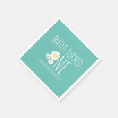 Fried Egg First Birthday Dank je Servet (Hoek)