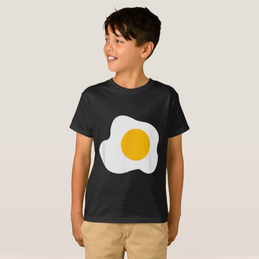 Fried Egg Graphic Funny Breakfast Eggs Lover T-shirt (Voorkant volledig)