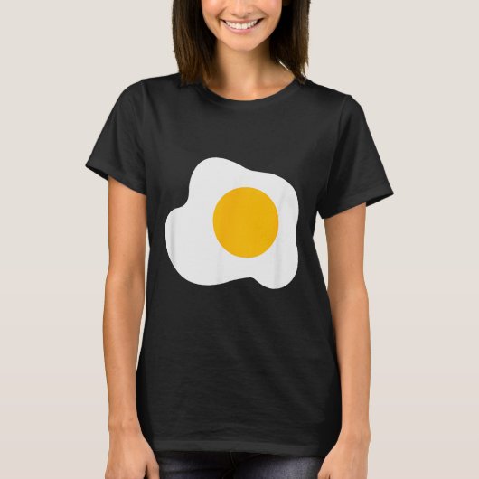 Fried Egg Graphic Funny Breakfast Eggs Lover T-shirt (Voorkant)